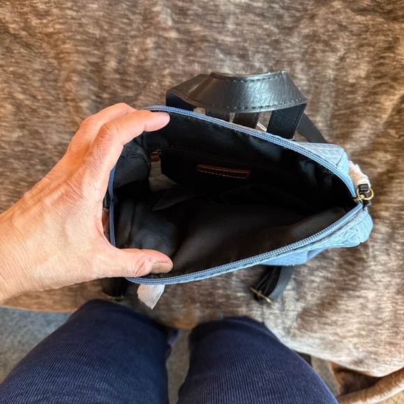 The Sak Olvera blue backpack purse NWT - Picture 10 of 11